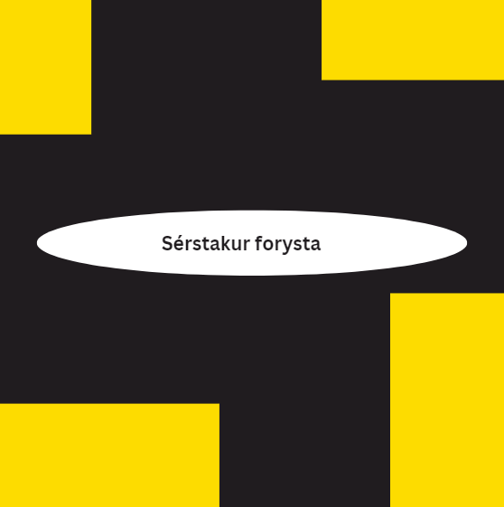 Sérstakur forysta